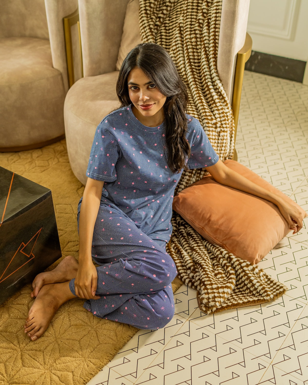 Vintage Bloom Pajama Set