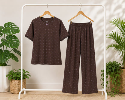 Midnight Hearts Pajama Set