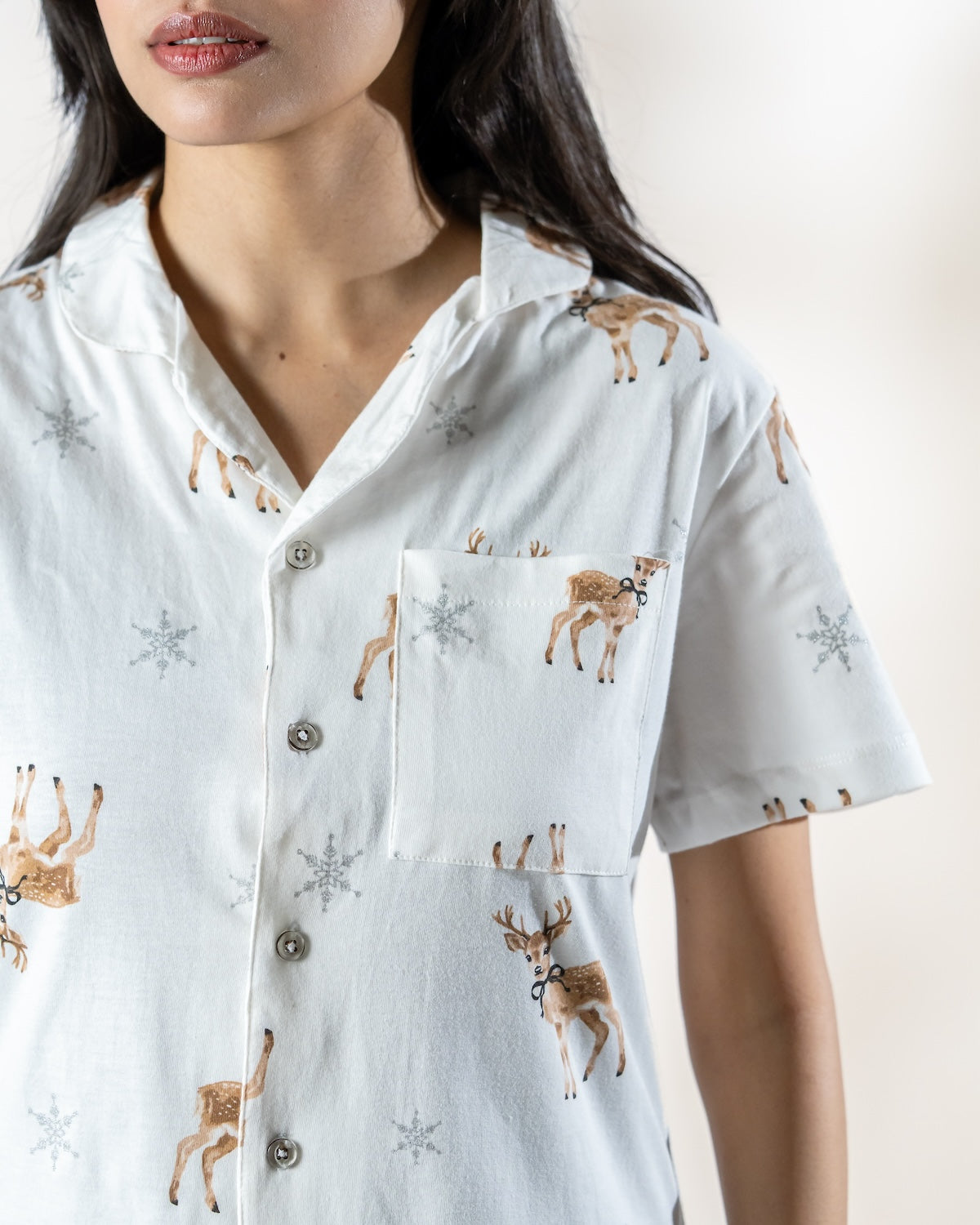 Cozy Reindeer Pajama Set