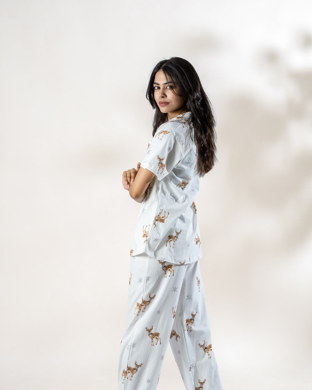 Cozy Reindeer Pajama Set