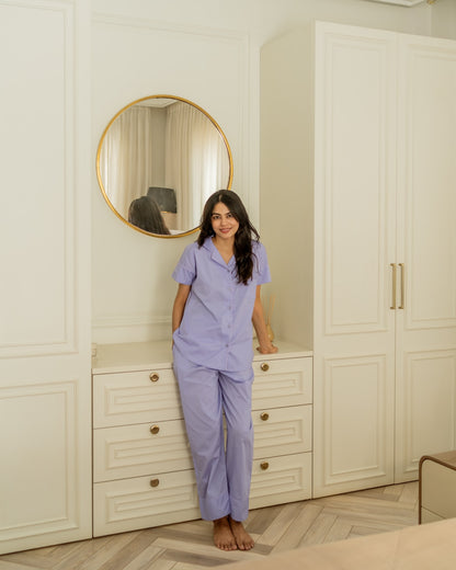 Lavender Mist Nightsuit Set