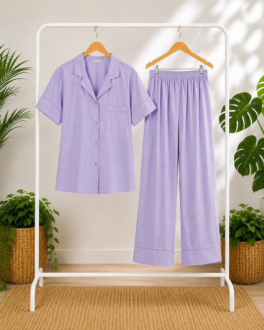 Lavender Mist Nightsuit Set
