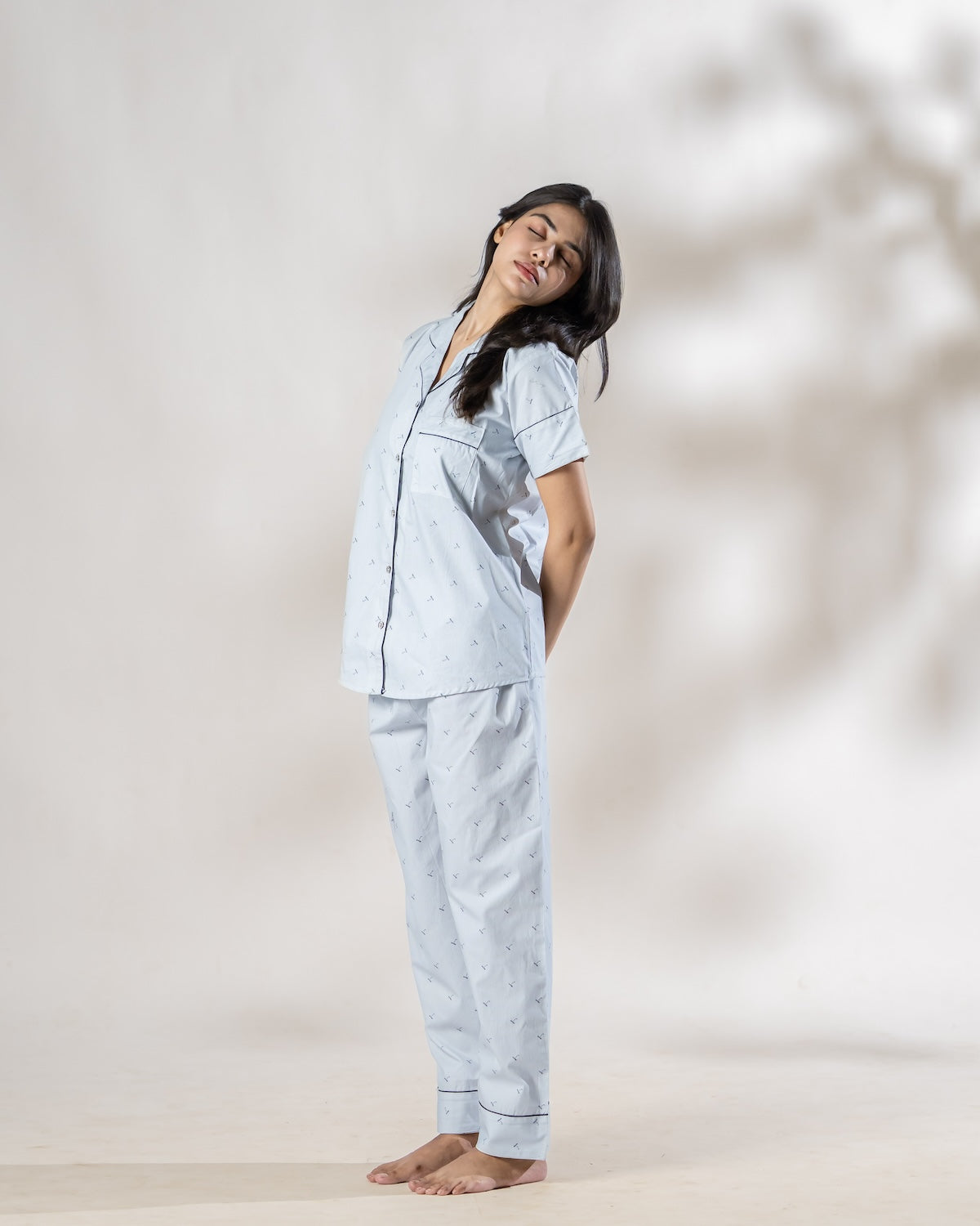 Coastal Calm Nightsuit Set