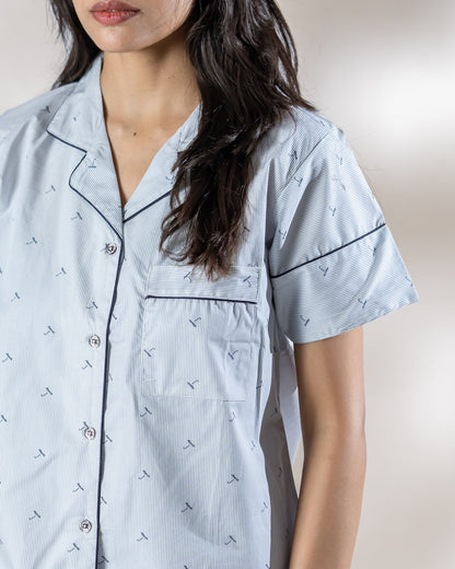Coastal Calm Nightsuit Set