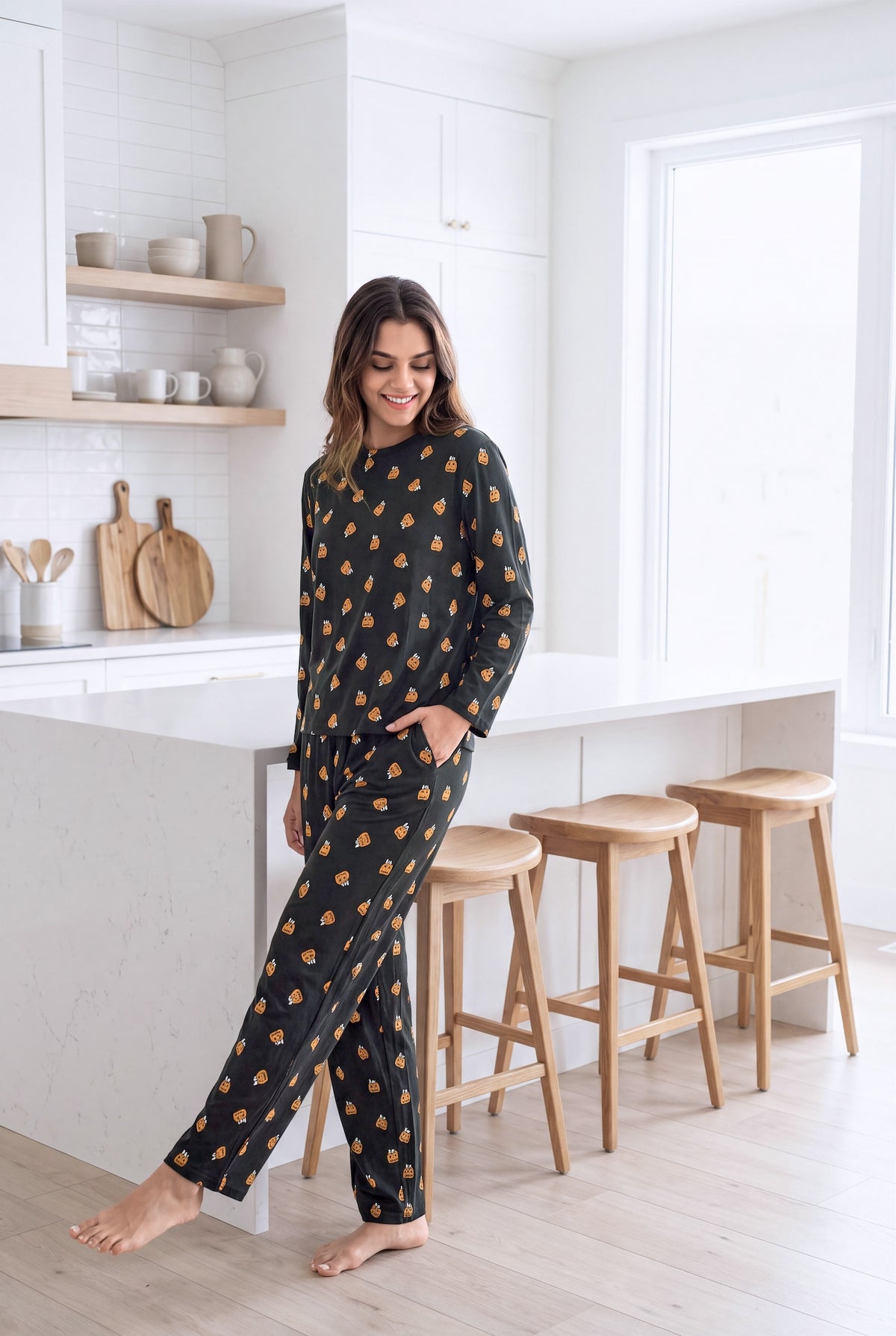 Pumpkin Patch Pajama Set