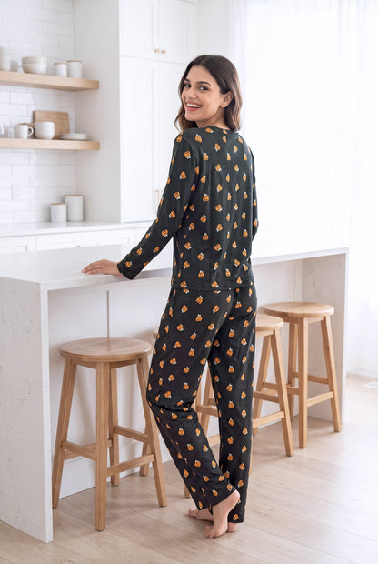 Pumpkin Patch Pajama Set
