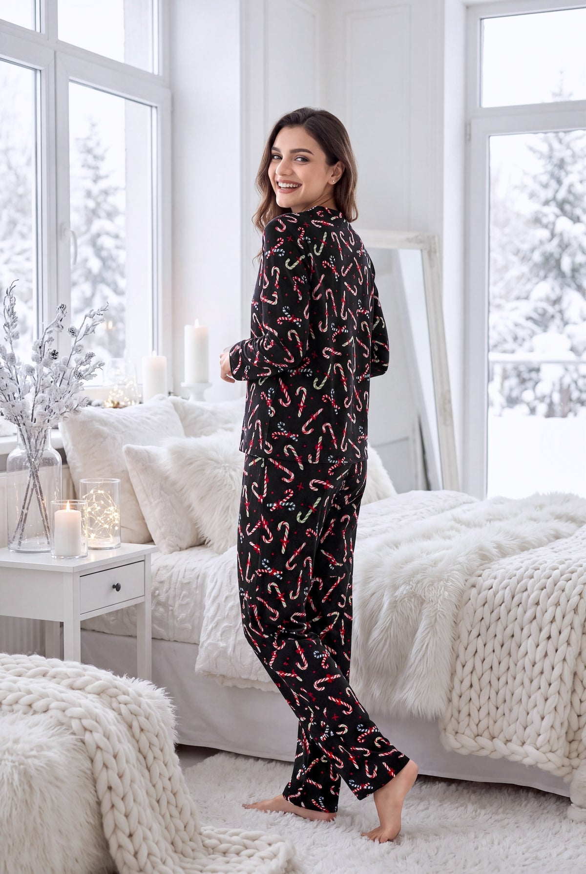 Candy Cane Lane Pajama Set