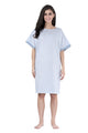 Blue Polka Hospital Gown