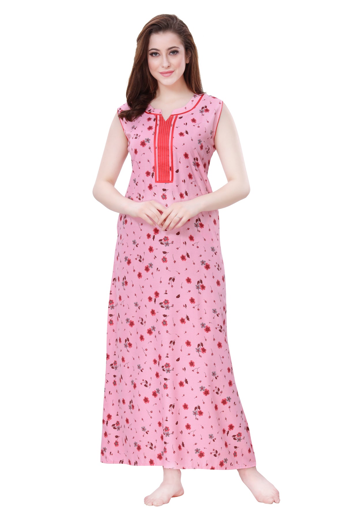 Summer Vibe Pink Nighty