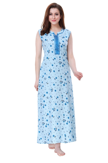 Summer Vibe Blue Nighty