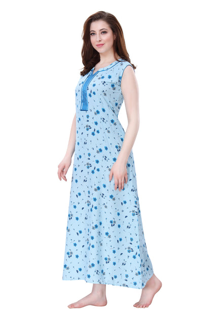 Summer Vibe Blue Nighty