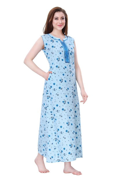Summer Vibe Blue Nighty