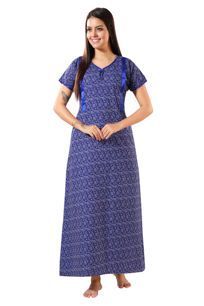 Hidden Zippers Feeding Nighty Blue