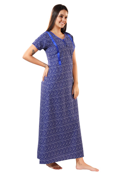 Hidden Zippers Feeding Nighty Blue