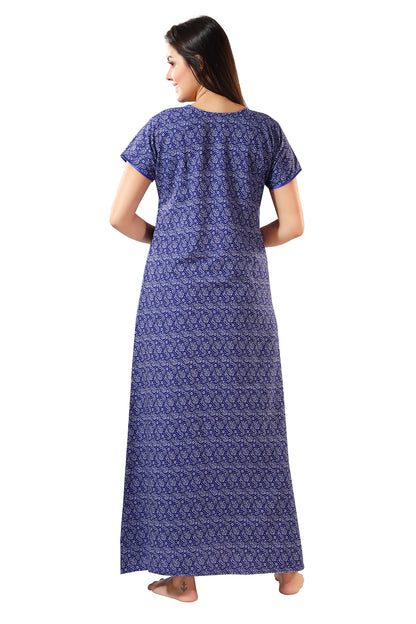 Hidden Zippers Feeding Nighty Blue