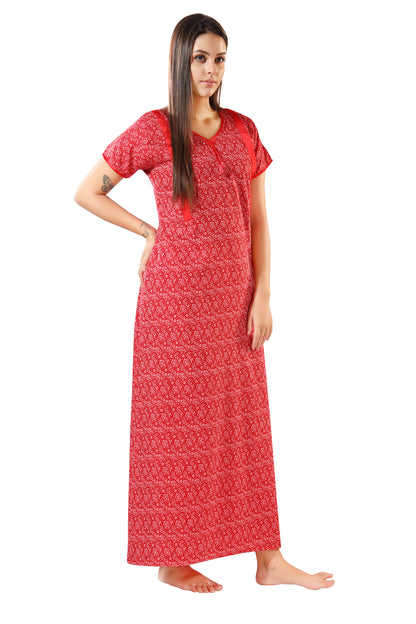 Hidden Zippers Feeding Nighty Red