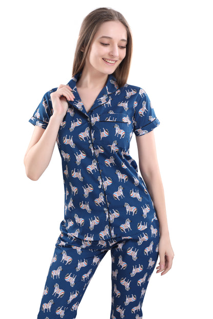 Trippy Zebra Pajama Set