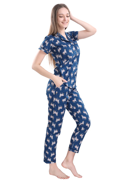 Trippy Zebra Pajama Set