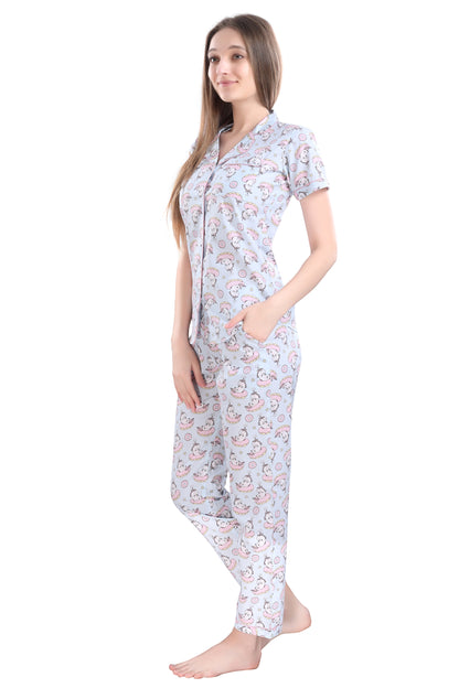 Donut wake the Unicorn Pajama Set