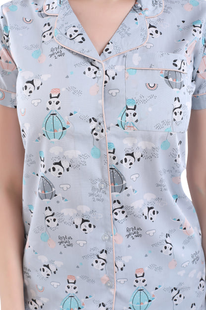 Don't Forget To Play - Panda Pajama Set